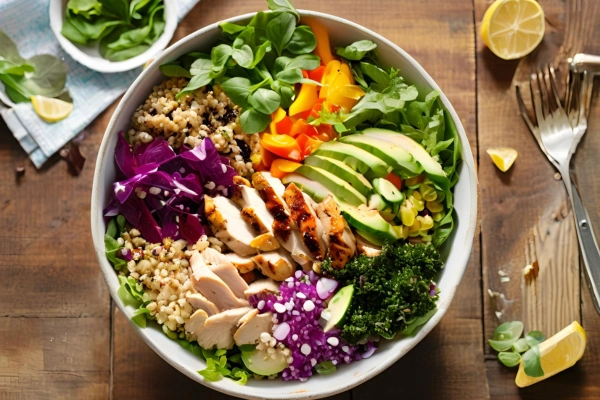 Protein-Packed Salad Bowls