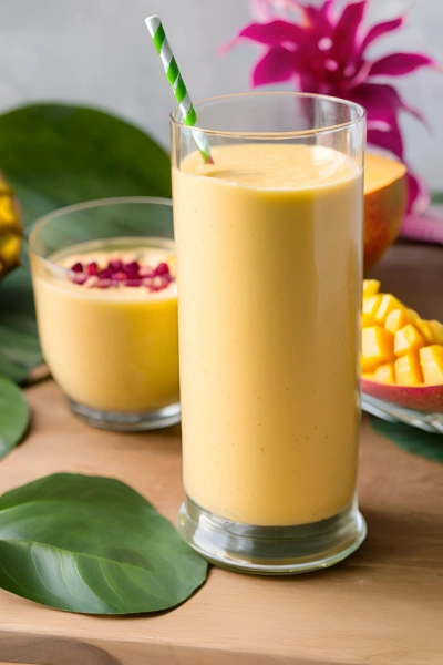 Tropical Mango Protein Smoothie