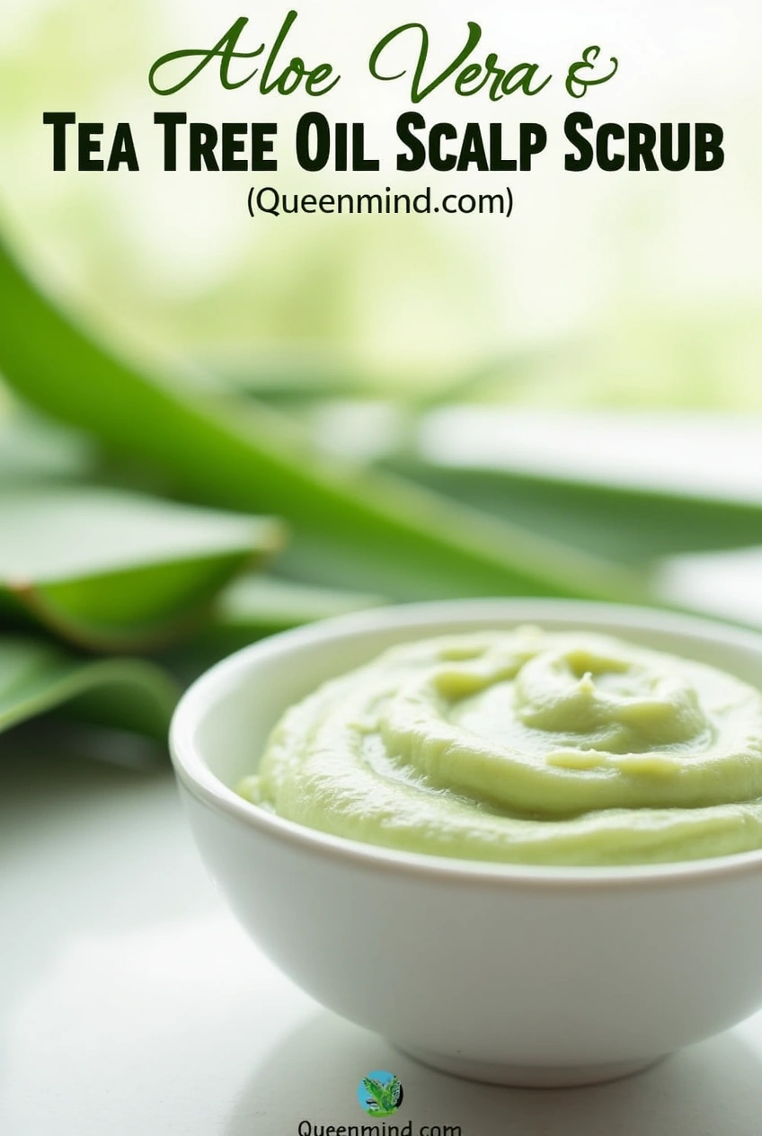 Aloe Vera & Tea Tree Oil Scalp Scrub
