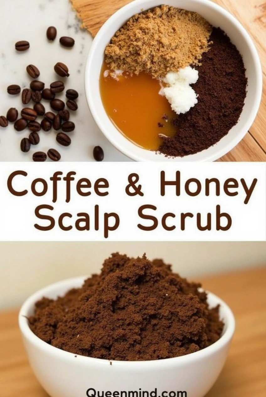 Coffee and Honey Scalp Scrub