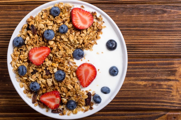 Yogurt and Honey Parfait