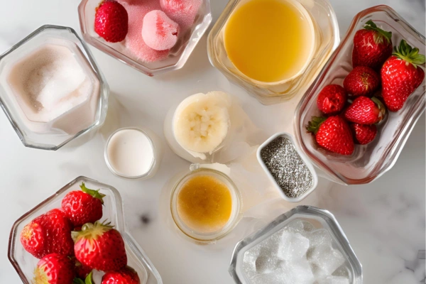 Strawberry-Coconut Skin-Tightening Smoothie Recipe